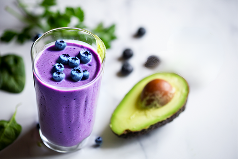 Blueberry Avocado Smoothie