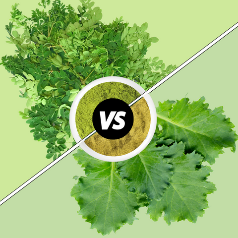 Kale vs. Moringa: A Nutritional Showdown